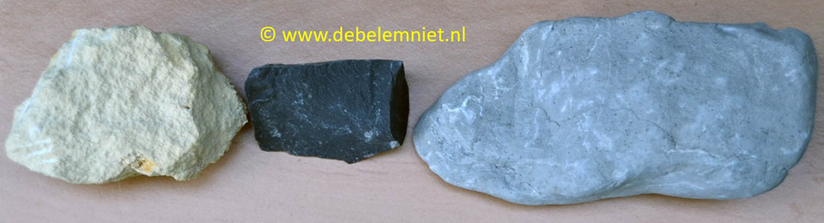 kleurvariaties kalksteen