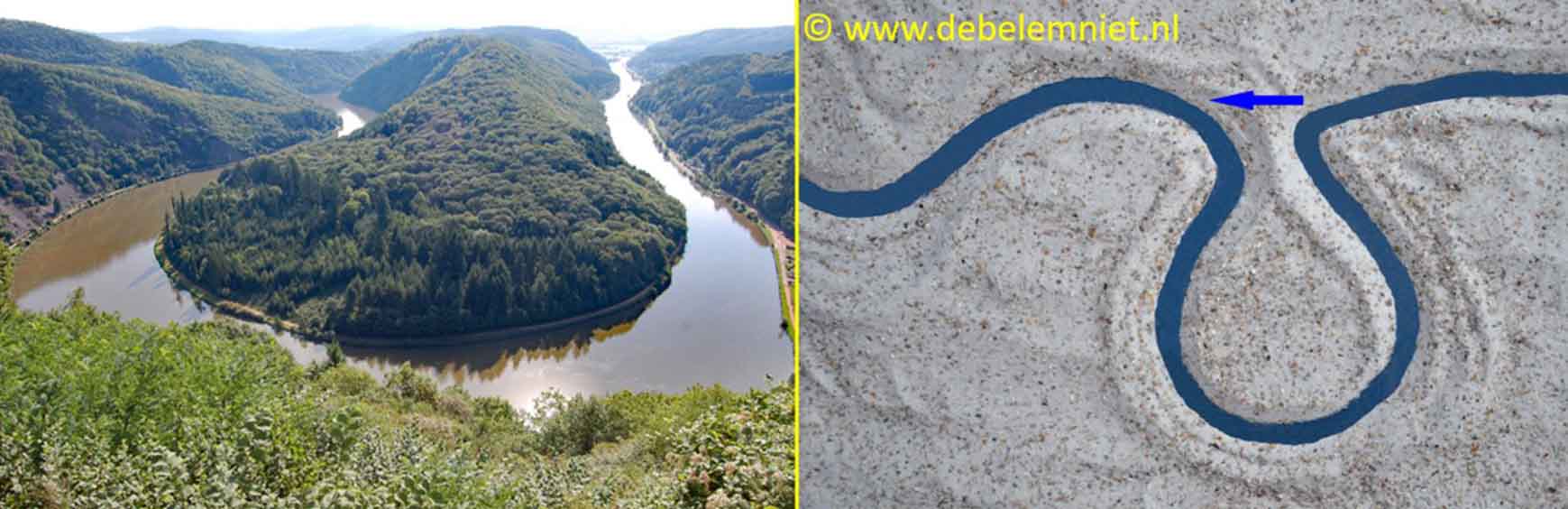 Saarschleife Mettlach - omloopberg of kronkelbergg
