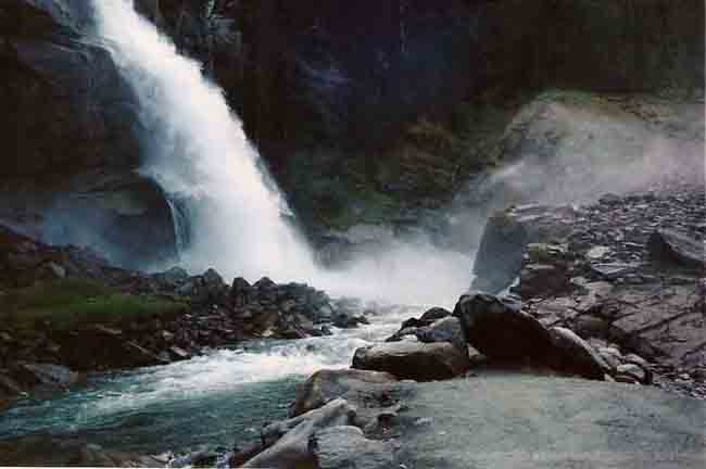 Krimmler Wasserfälle in Oostenrijk