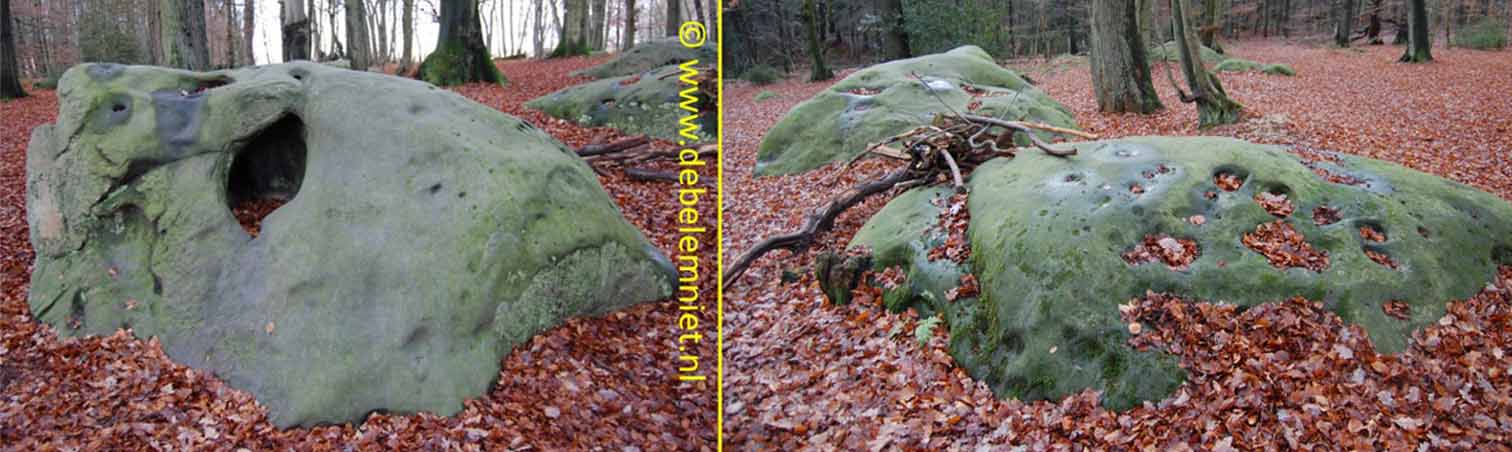 Zyklopensteine grensovergang Köpfchen