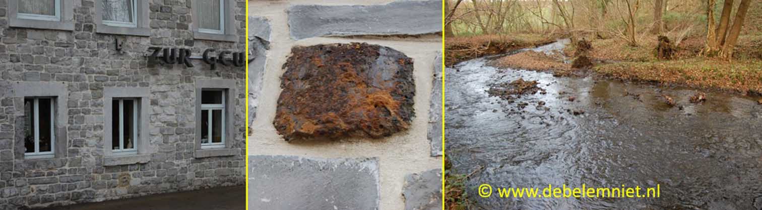 Geul Hauset kolenkalksteen moerasijzererts