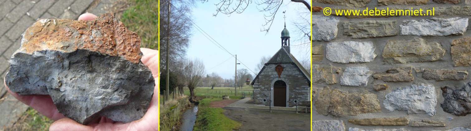 gedolomitiseerde kalksteen en Rochuskapelle Göhl