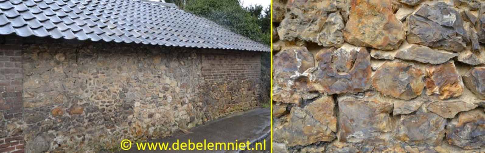 vuursteen silex verkiezeld krijt Sint-Martensvoeren