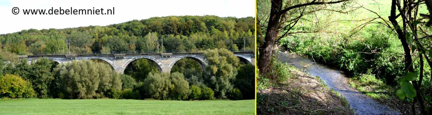 spoorwegbrug over gulpdal
