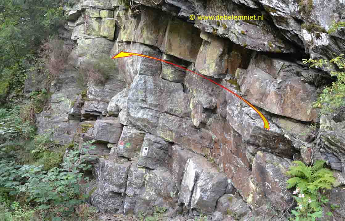 anticline Schladter Brücke