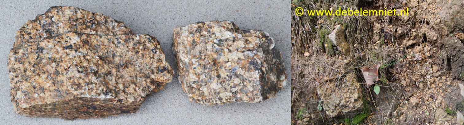 graniet Harz Thale Duitsland granietverwering