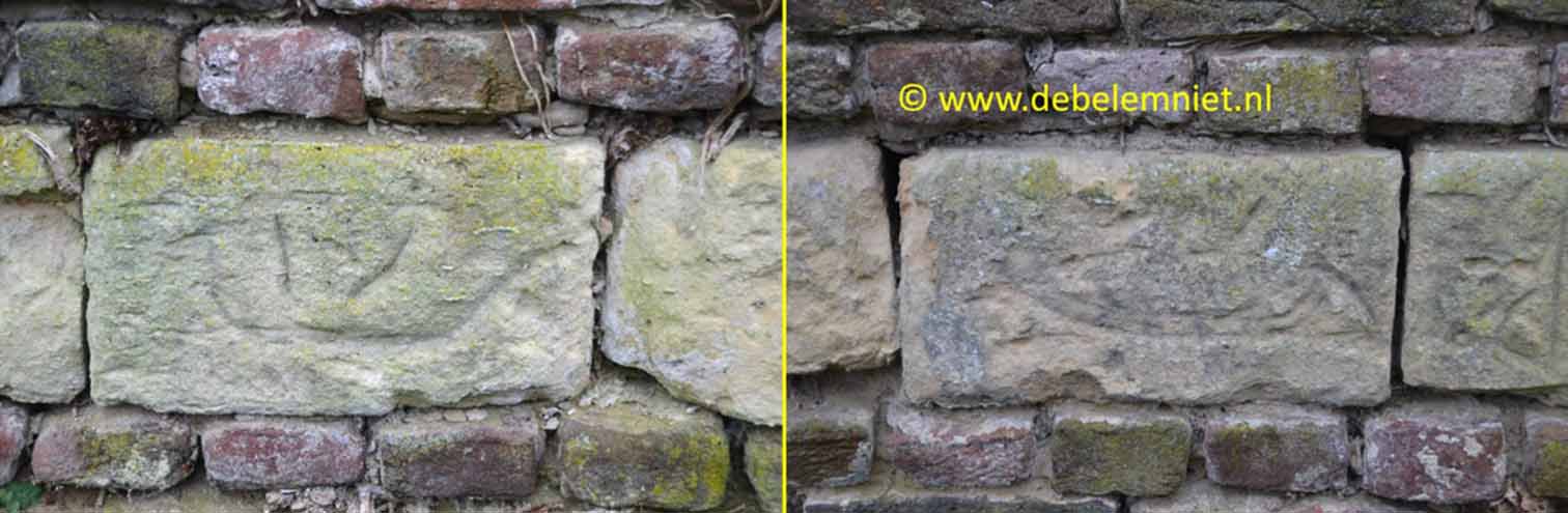 scheepsgravures Uikhoven ship graffiti