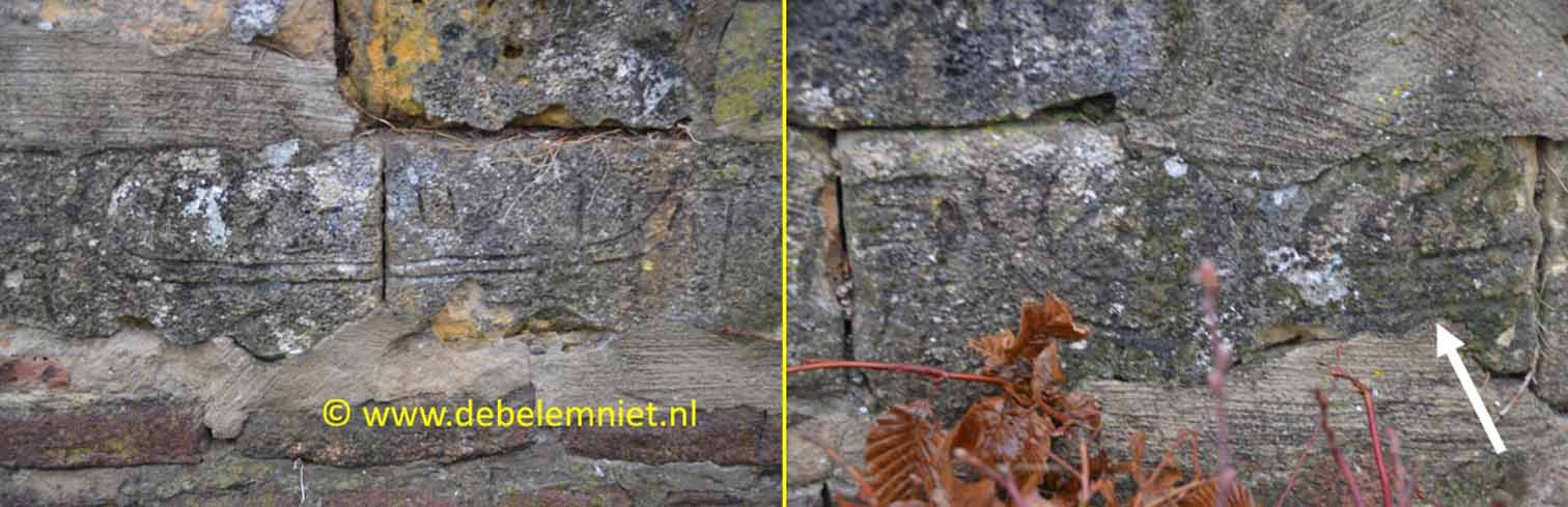 scheepsgravures Uikhoven ship graffiti