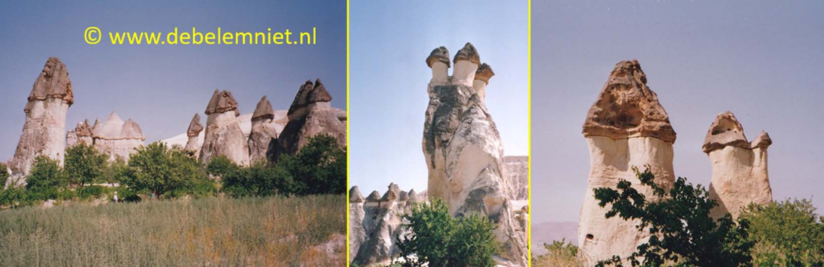 Cappadoci&euml; - paddenstoelrotsen